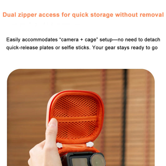 Carrying Bag For Dji Osmo Action6 Storage Protective Case Hard Shell Cover For Dji Osmo Action6 Vlogging Action Camera Accessory Peaceful Pleasures Health and Wellness