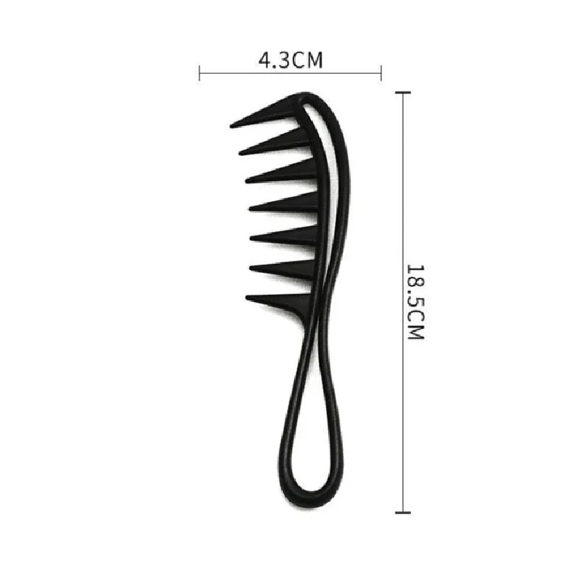 Wide Tooth Anti-Static Detangling Comb for Curly Hair Hair Detangling Comb Peaceful Pleasures Health and Wellness