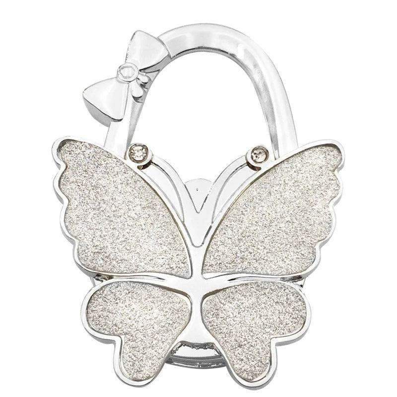 Butterfly Purse Hook – Foldable Handbag Table Hanger for Women