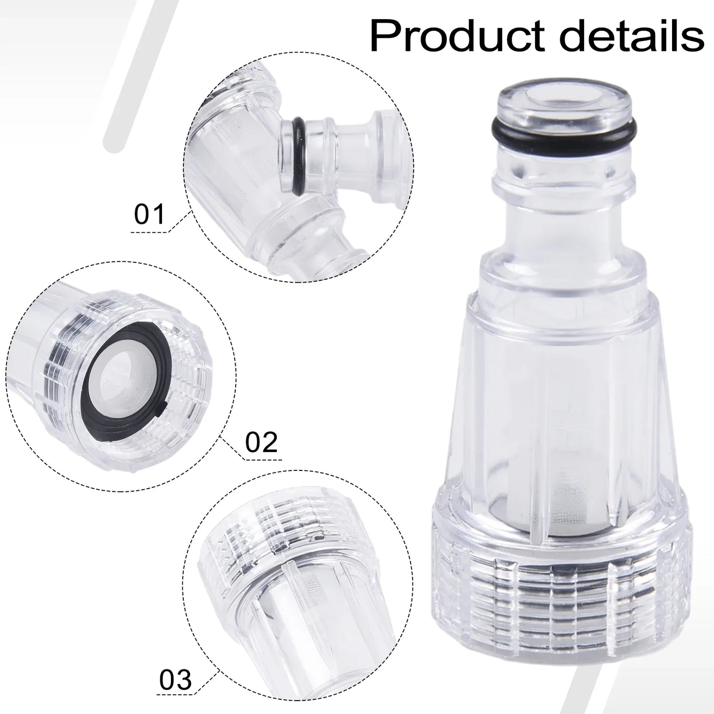 5-Pack Water Inlet Filter for K2–K7 Pressure Washers | G3/4