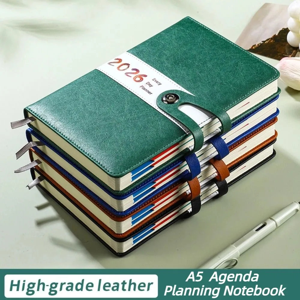2026 A5 Schedule Planner Notepad | 12-Month Agenda Notebook