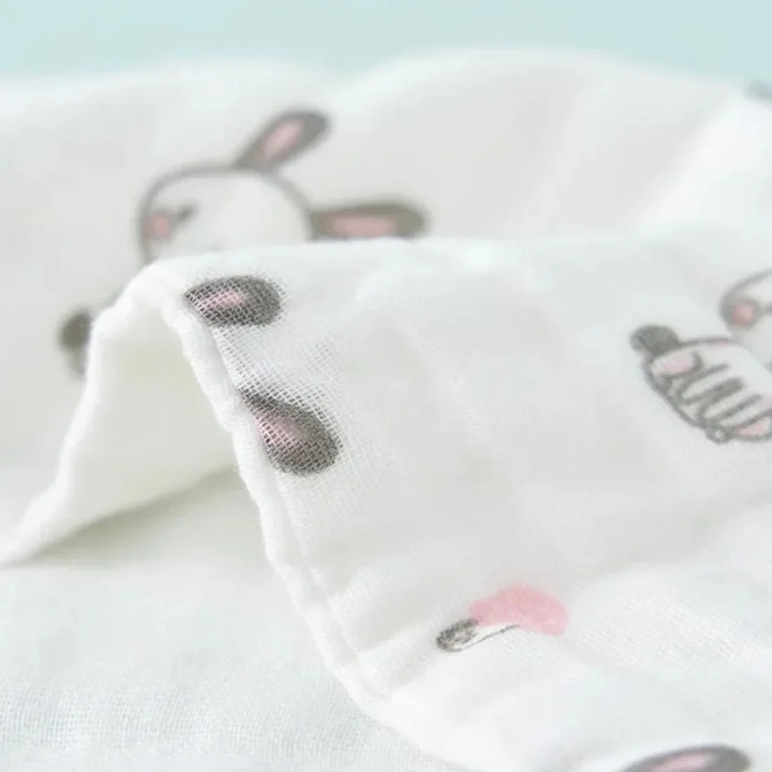 Baby Muslin Washcloths 6-Layer Cotton Burp Cloths 3 or 5 Pack