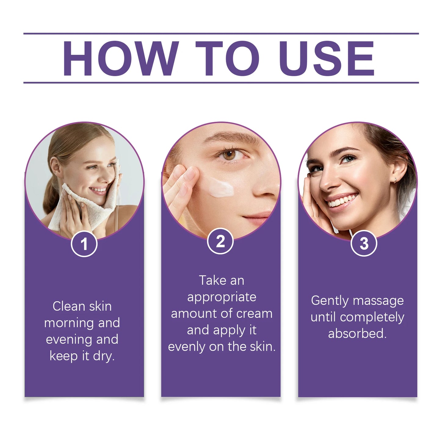 Day Night Care Face Cream Moisturizing Reduce Fine Lines Repair Barriers Increase Skin Elasticity Hyaluronic Acid Facial Cream Peaceful Pleasures Health and Wellness
