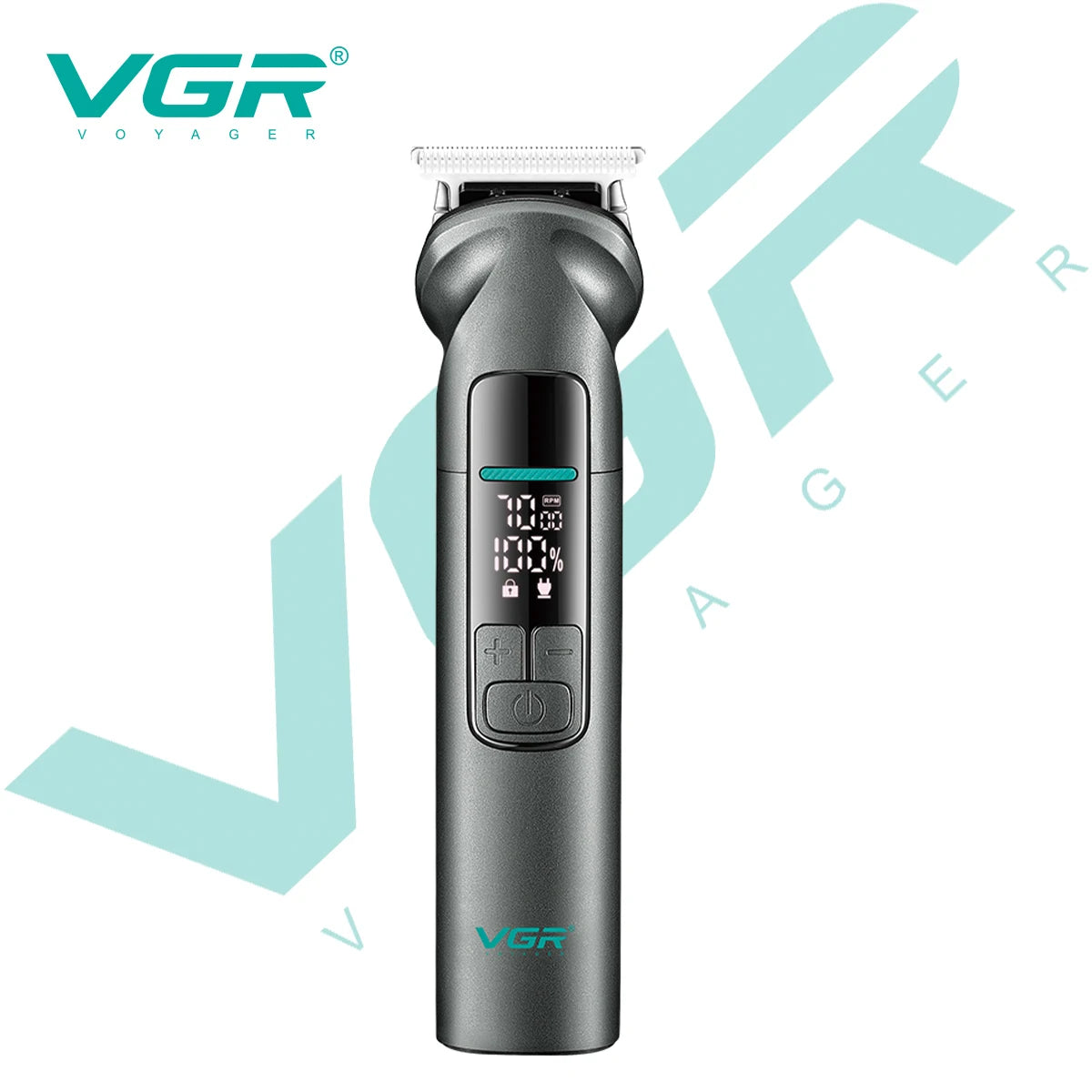 VGR 6-in-1 Multi functional Hair Trimming Set Men's Hair Clipper Shaver Ear and Nose Hair Private Hair Removal Device V-096 Peaceful Pleasures Health and Wellness