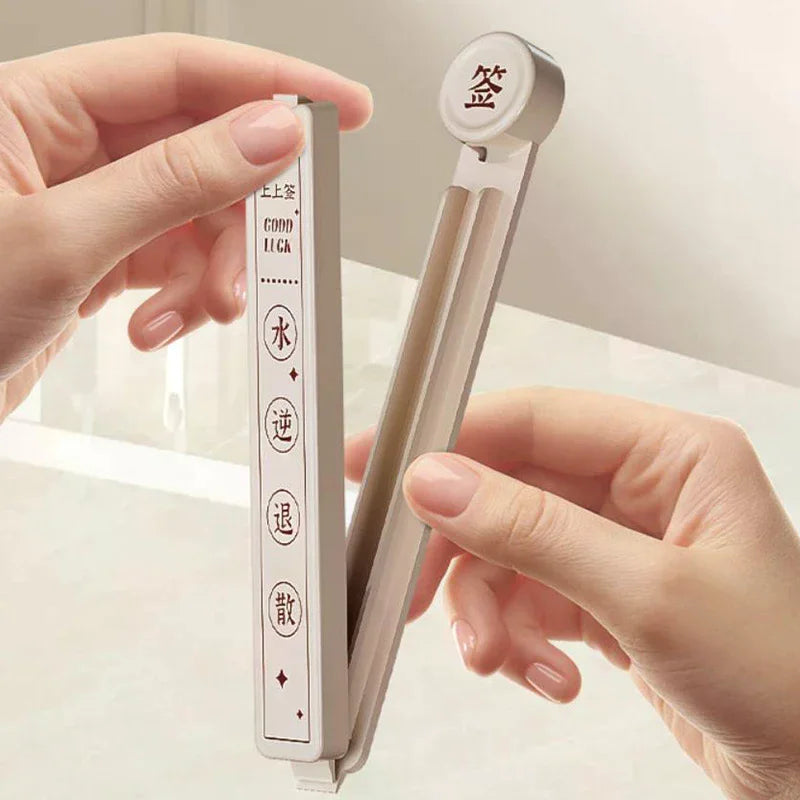 Luck Sign Food Sealing Clips 6-Pack | Fridge Bag Clips