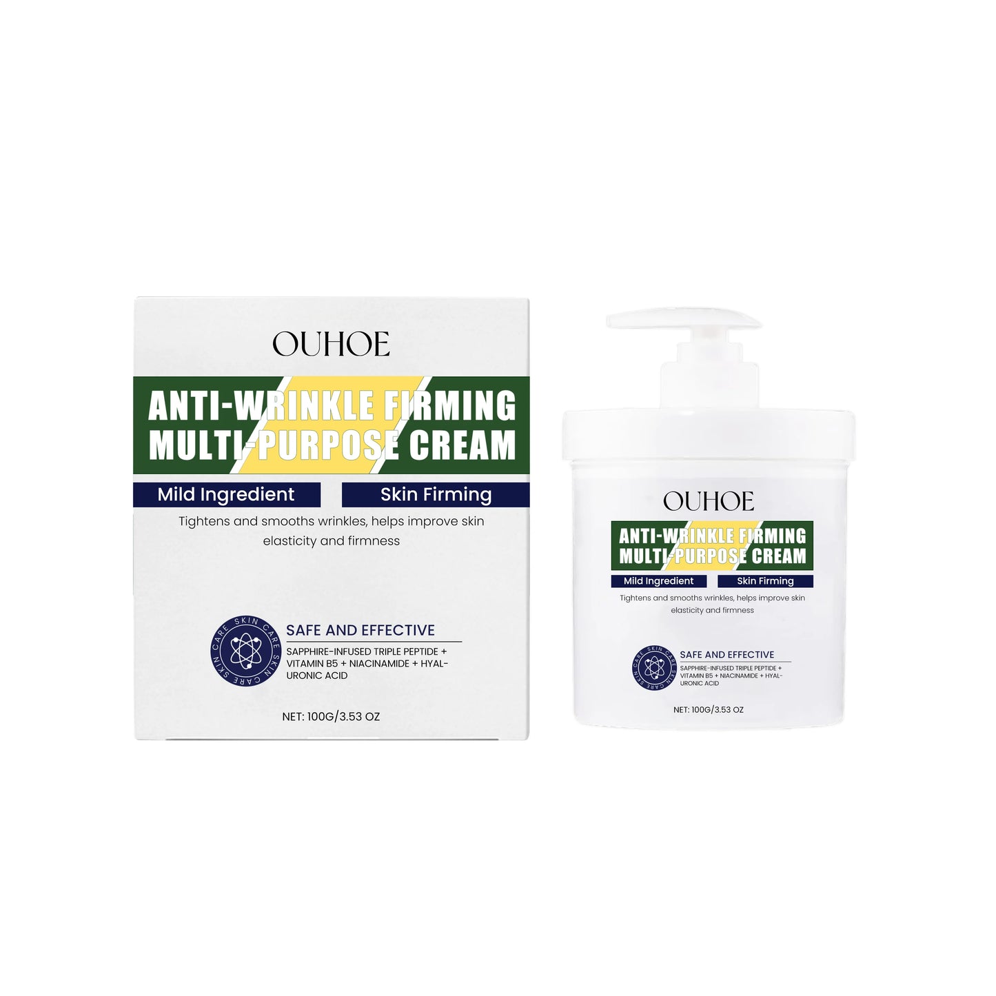 OUHOE Firming Anti-Wrinkle Face & Body Cream 100g | Deep Hydration