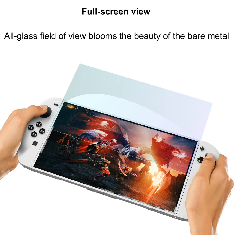 2PCS For Switch 2 Tempered Glass Screen Protector Films 9H Hardness Tempered Glass Film Ultra-Clear Screen Tempered Film Peaceful Pleasures Health and Wellness