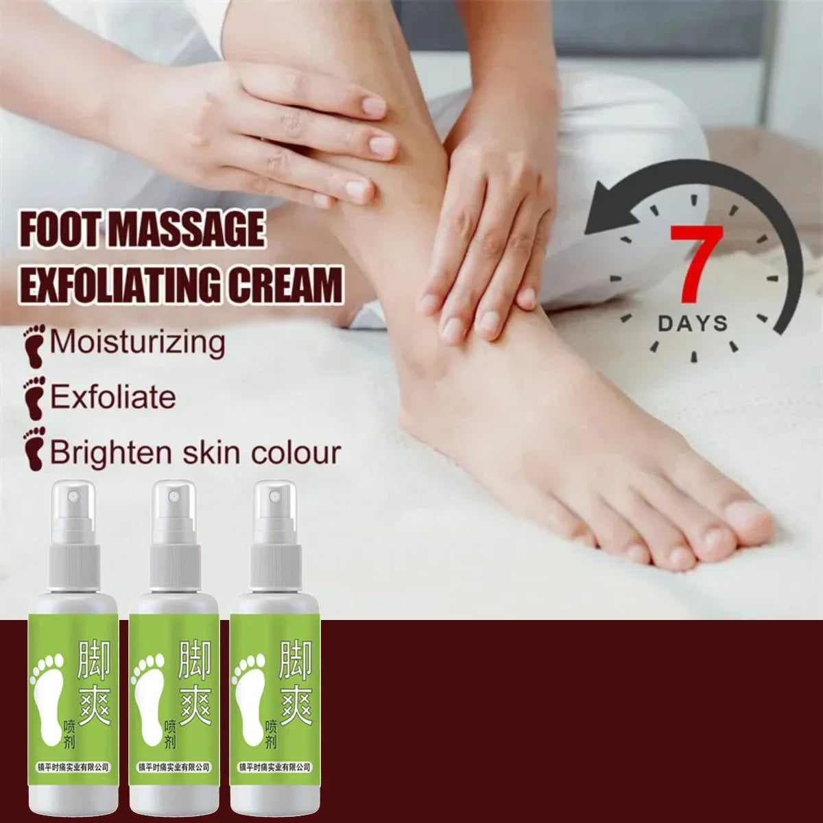 Essential Oil Foot Deodorant Spray – Odor Control & Freshness