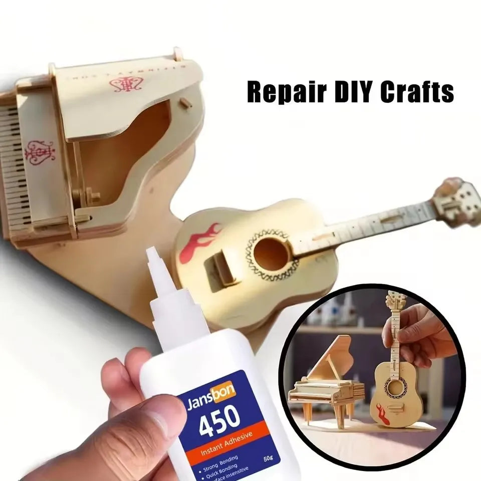 5Sec Super Glue Strong Bond for Shoes/Glass/Metal/Wood/Plastic,Ceramic Quick Dry Industrial Strength Instant Adhesive Peaceful Pleasures Health and Wellness