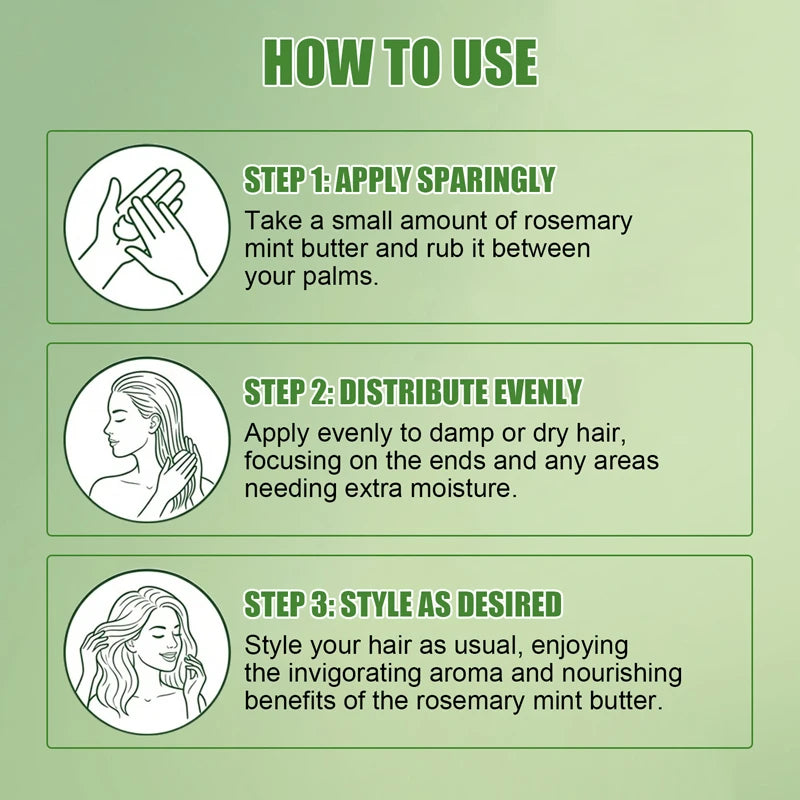 Rosemary Mint Hair & Strong Roots Curly - Natural Hair Growth & Damage Repair Treatment for Stronger, Healthier，Cleansing Hair Peaceful Pleasures Health and Wellness