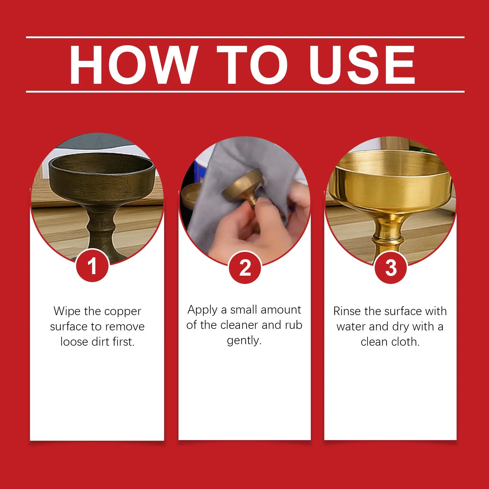 Metal Polishing Cream – Brass Copper Tarnish & Rust Remover Metal Polishing Cream Peaceful Pleasures Health and Wellness