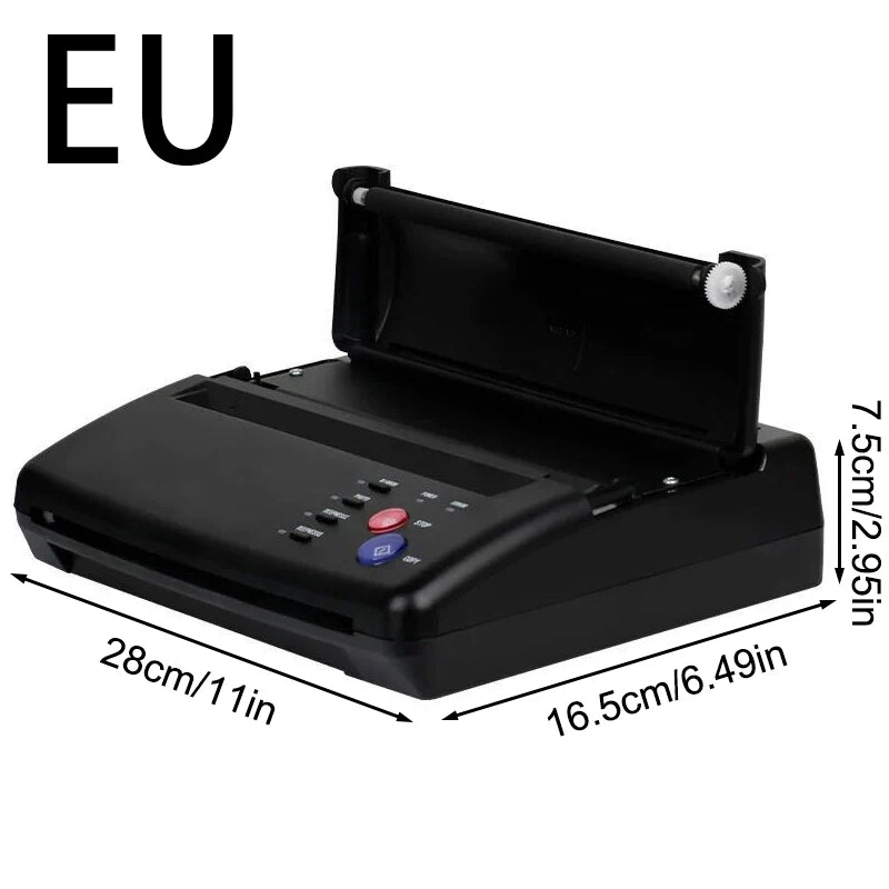 Tattoo Transfer Stencil Machine with Kit Copier Printer Tattoo Transfer Stencil Paper Tattoo Stencil Printer Machine for Tattoo Peaceful Pleasures Health and Wellness EU