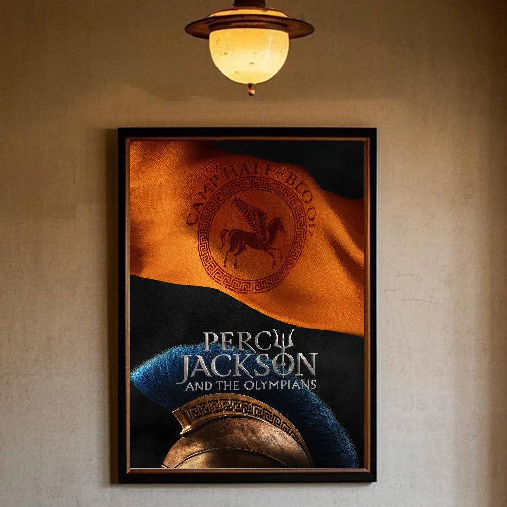 Percy Jackson & The Olympians HD Wall Poster – Waterproof PVC Wall Art Poster Peaceful Pleasures Health and Wellness