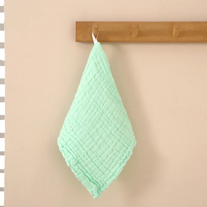 Soft Muslin Baby Washcloths – Gentle Newborn Face Towels