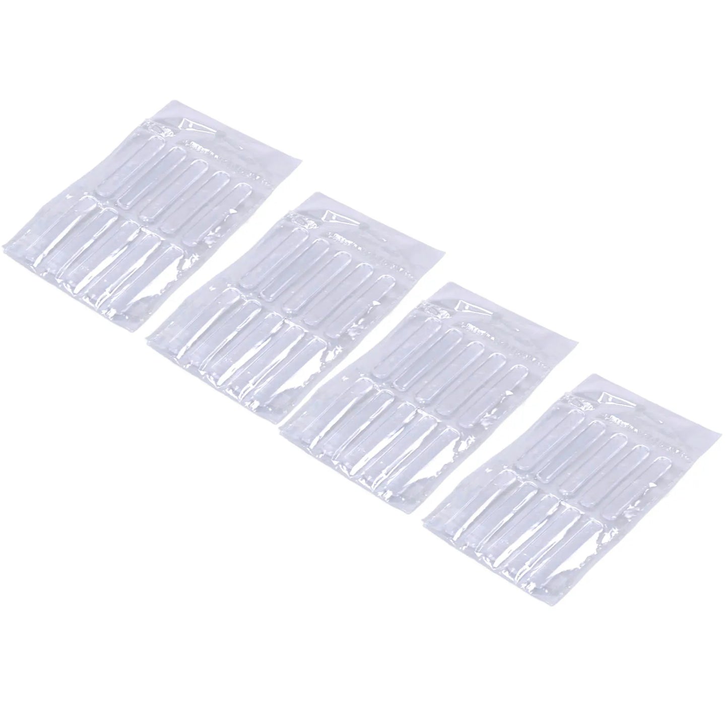 Bumpers Strip Reusable PU Transparent Cabinet Door Bumper Residue Waterproof Adhesive for Drawer Peaceful Pleasures Health and Wellness