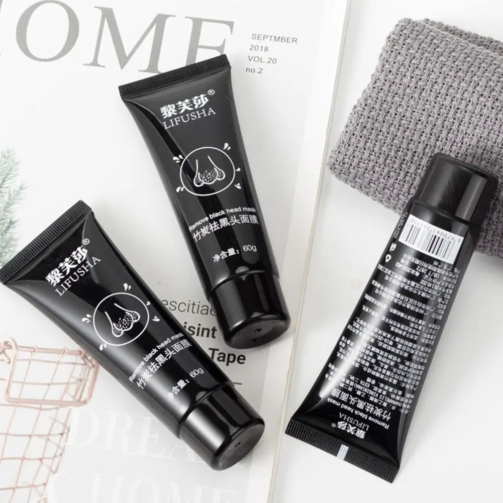 Bamboo Charcoal Peel-Off Mask – Deep Clean Blackhead Remover