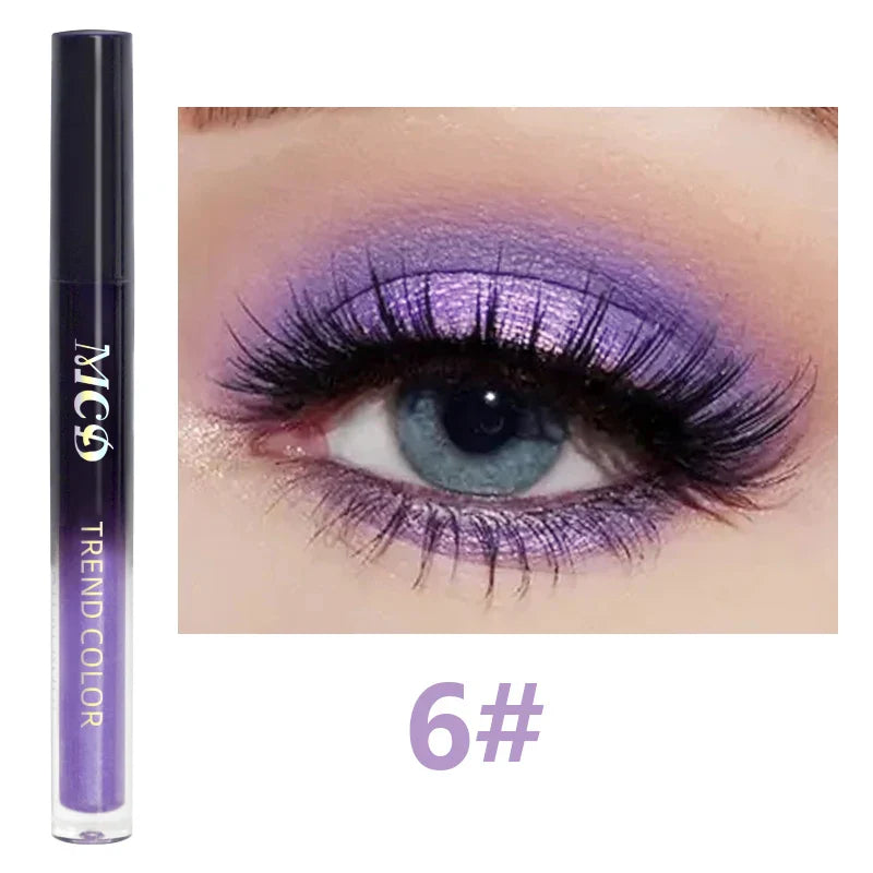 MCD 13-Shade Glitter Liquid Eyeshadow Palette – Waterproof