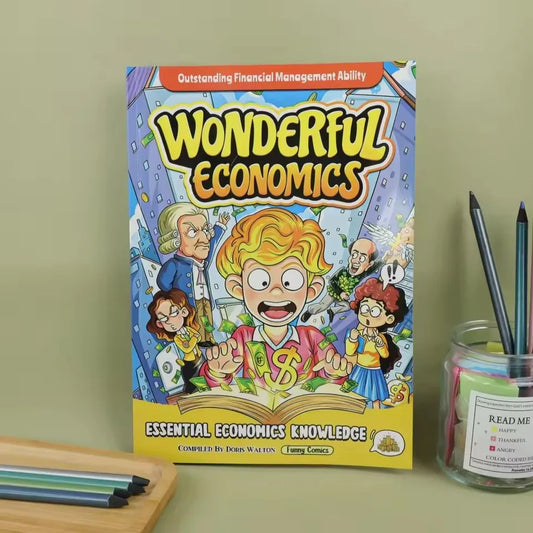 Wonderful Economics Fun Book Basic Financial Management Knowledge Peaceful Pleasures Health and Wellness