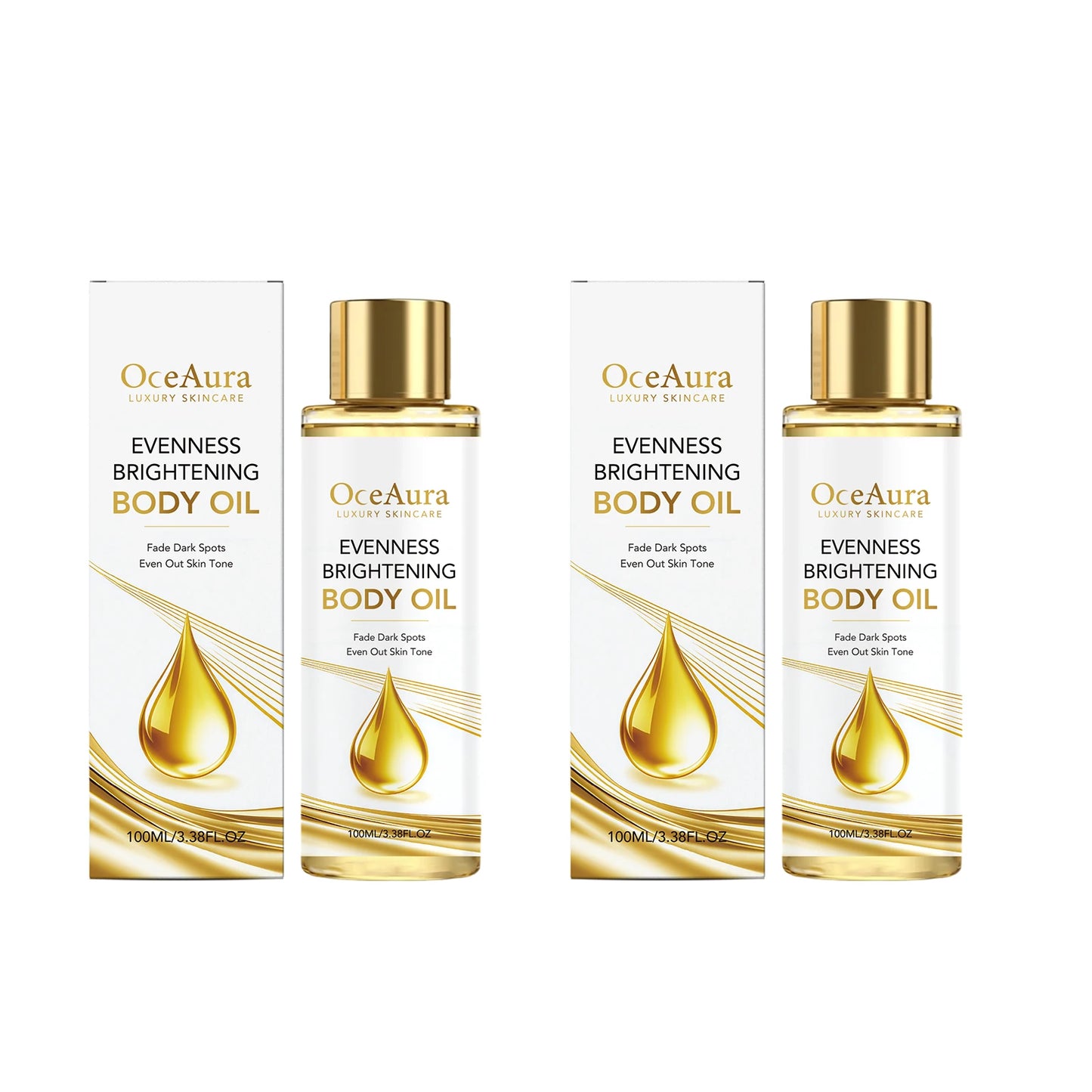 Brightening Body Oil Firming Moisturizing Rejuvenating Smoothing Softening Fade Fine Lines Soothing Repairing Glowing Body Oil Peaceful Pleasures Health and Wellness 200ml boxed