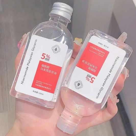120ml Niacinamide Malaysian Vitamin E Skincare Glycerol Brighten the Skin Moisturizing Essence Water Skin Care Glycerin Skincare Peaceful Pleasures Health and Wellness