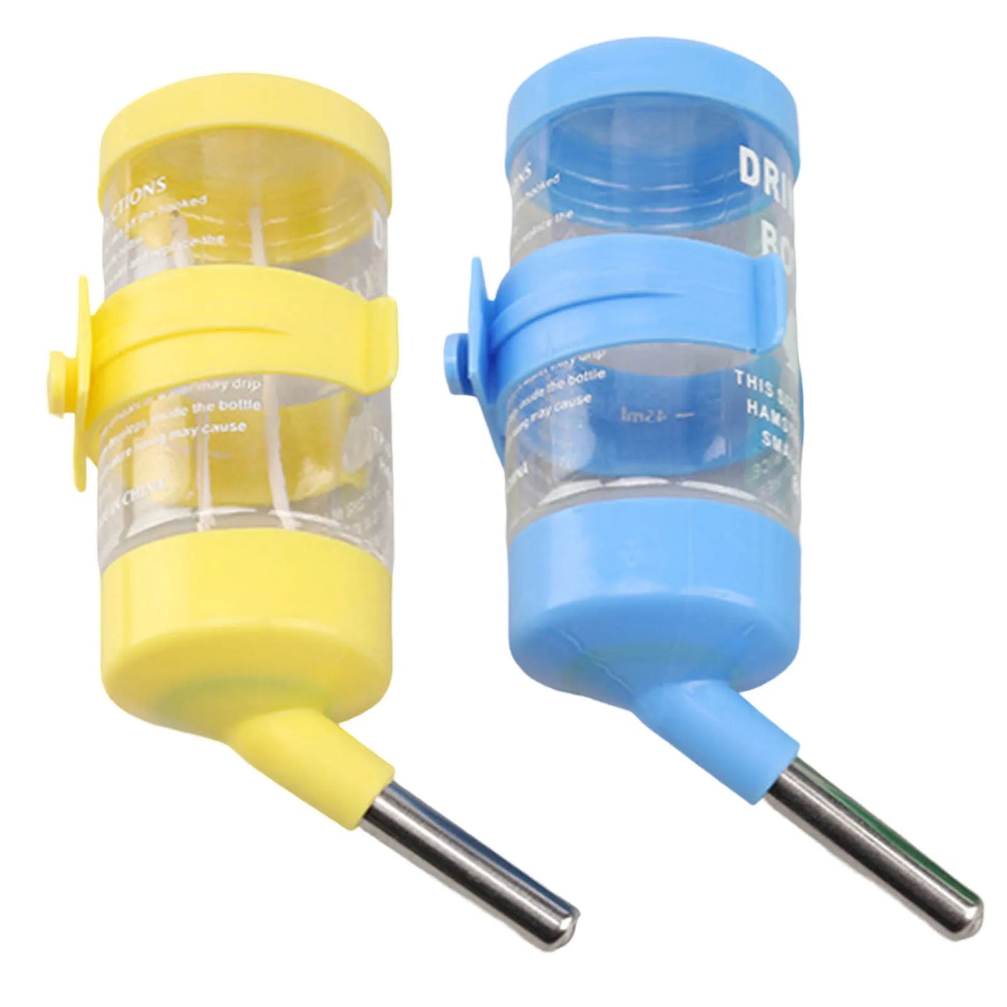 Hamster Drinker Water Bottle No Drip Small Animal Water Dispenser Pet Drinker Stand for Dog Guinea Pig Squirrel Rabbit Peaceful Pleasures Health and Wellness