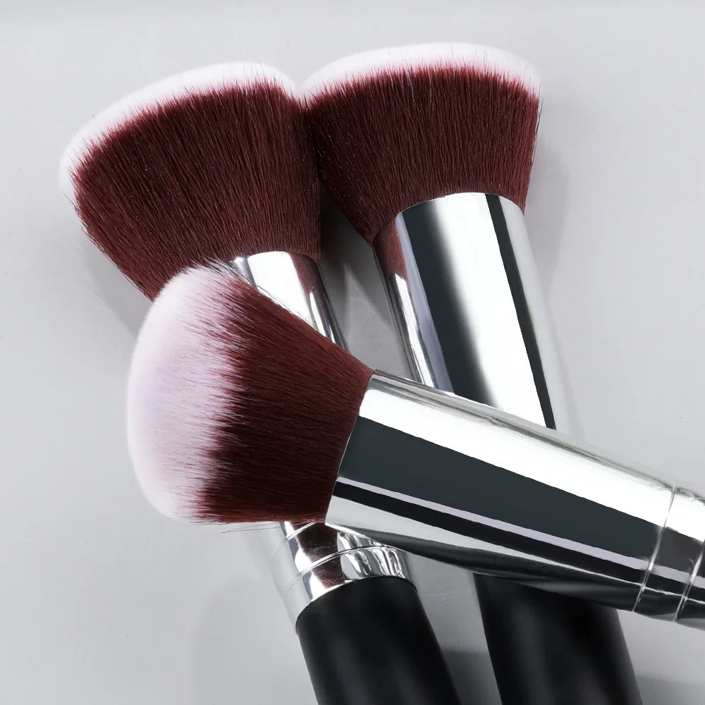 Professional Makeup Brush Set 14/16Pcs – Contour, Blush & Powder