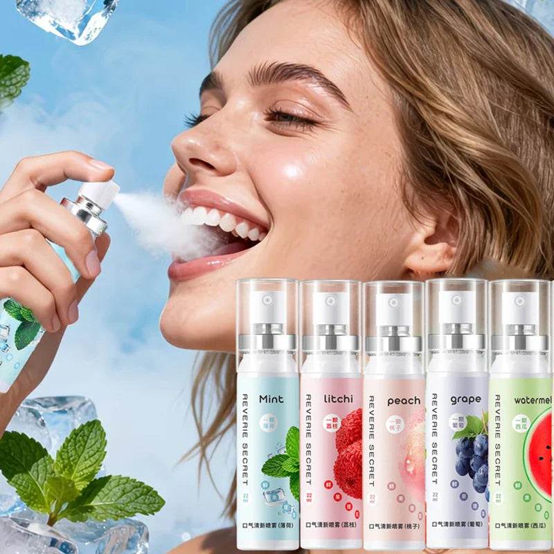 Alcohol-Free Fruit Flavor Breath Freshening Spray