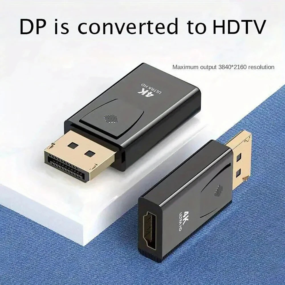 DisplayPort to HDMI Adapter 4K 1080P | DP to HDMI Converter