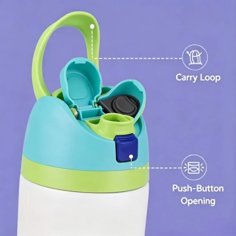 Kids Thermos Replacement Flip Lid – Spill-Proof & Leakproof