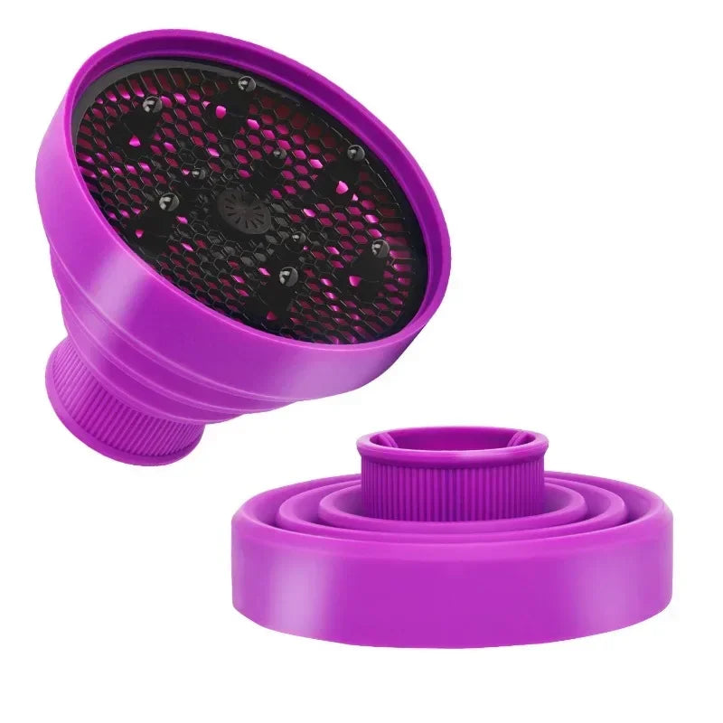 2pcs 4-4.8cm Universal Hairdryer Curly Drying Blower Hair Styling Tool Accessories Hair Curl Diffuser Cover Diffuser Disk Peaceful Pleasures Health and Wellness
