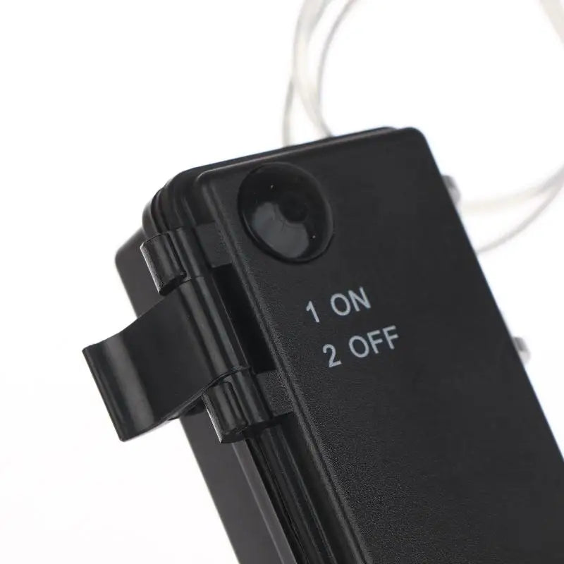 2 Sections AA Battery Holder 3V No.5 Waterproof Dustproof Battery Cartridge With ON-OFF Peaceful Pleasures Health and Wellness