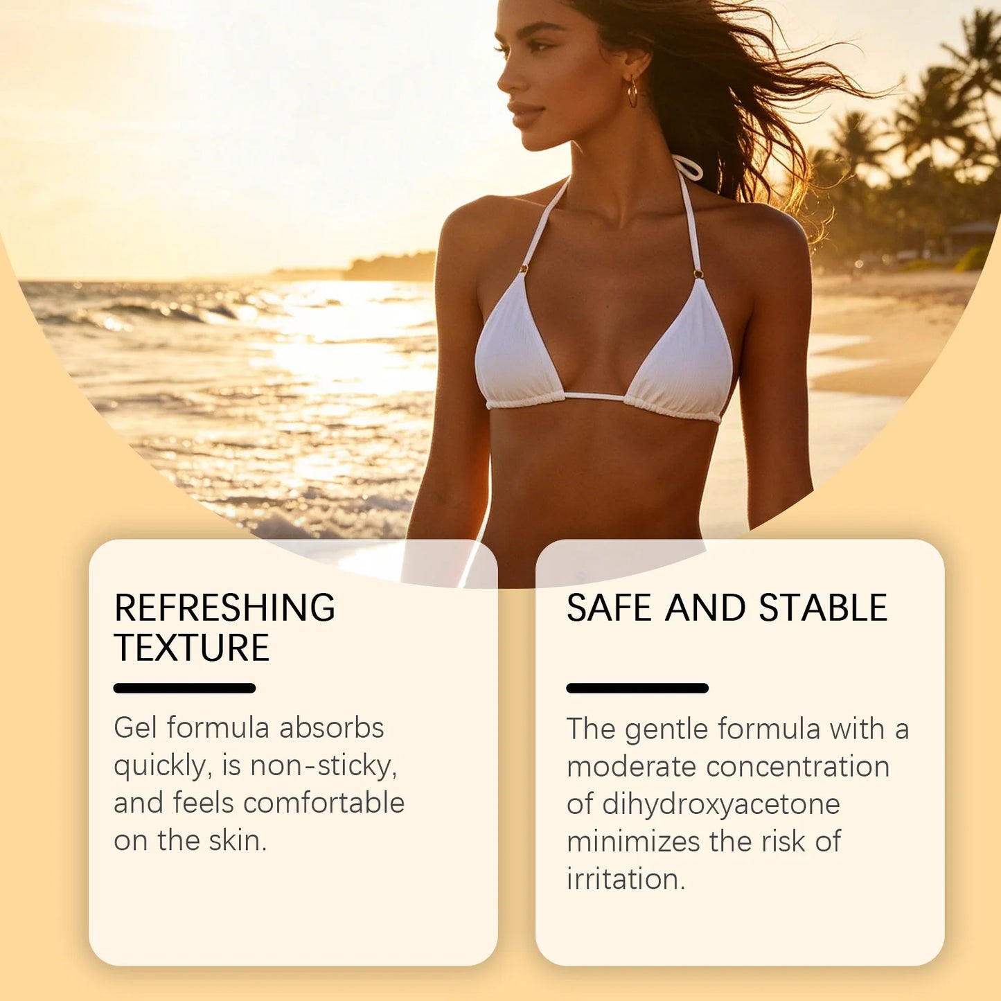 Carroten Gradual Tanning Gel – Streak-Free Sunless Bronzer 150g Peaceful Pleasures Health and Wellness