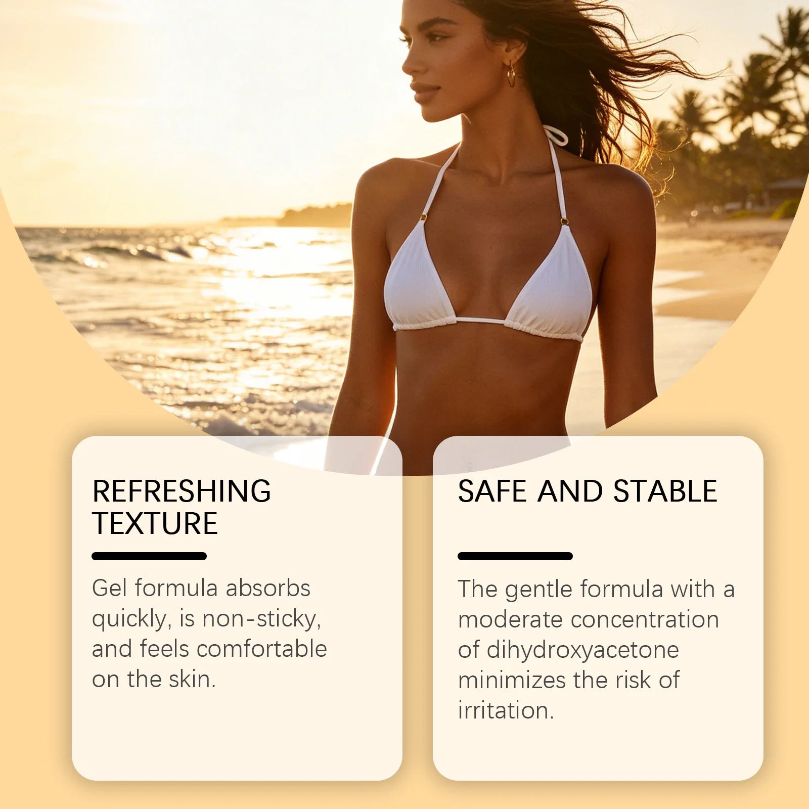 Carroten Gradual Tanning Gel – Streak-Free Sunless Bronzer 150g Peaceful Pleasures Health and Wellness