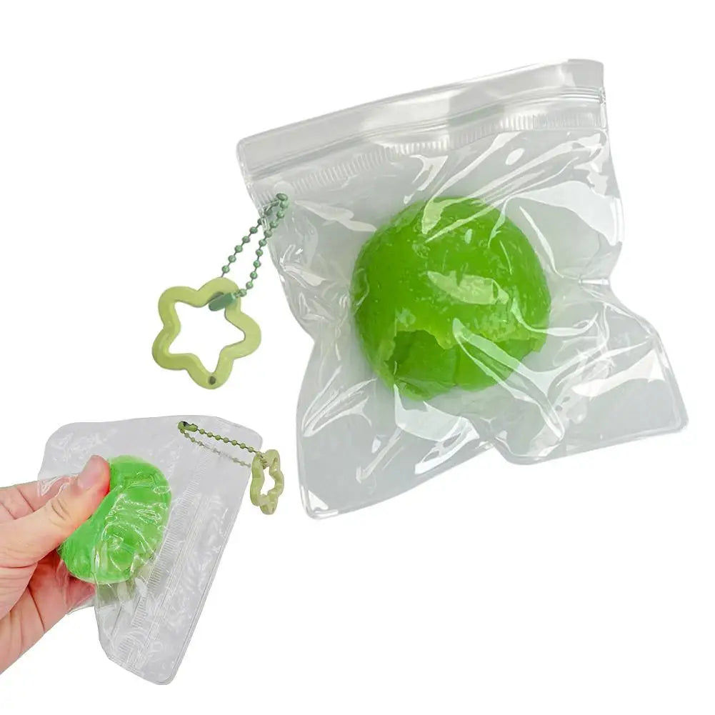 Peeled Tangerine Squeeze Fidget Toy – Slow Rebound Sensory Ball