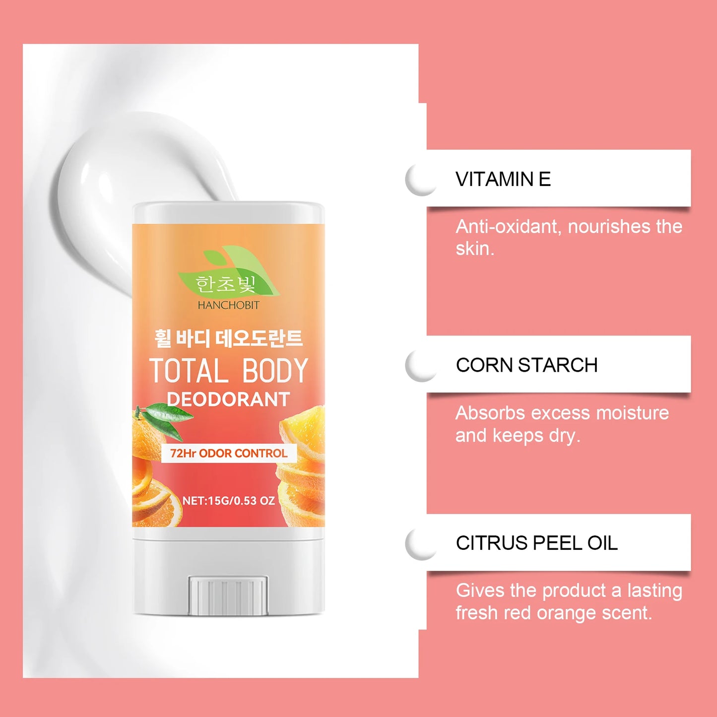 Hanchobit Body Care Stick – Odor Control & Portable Freshness