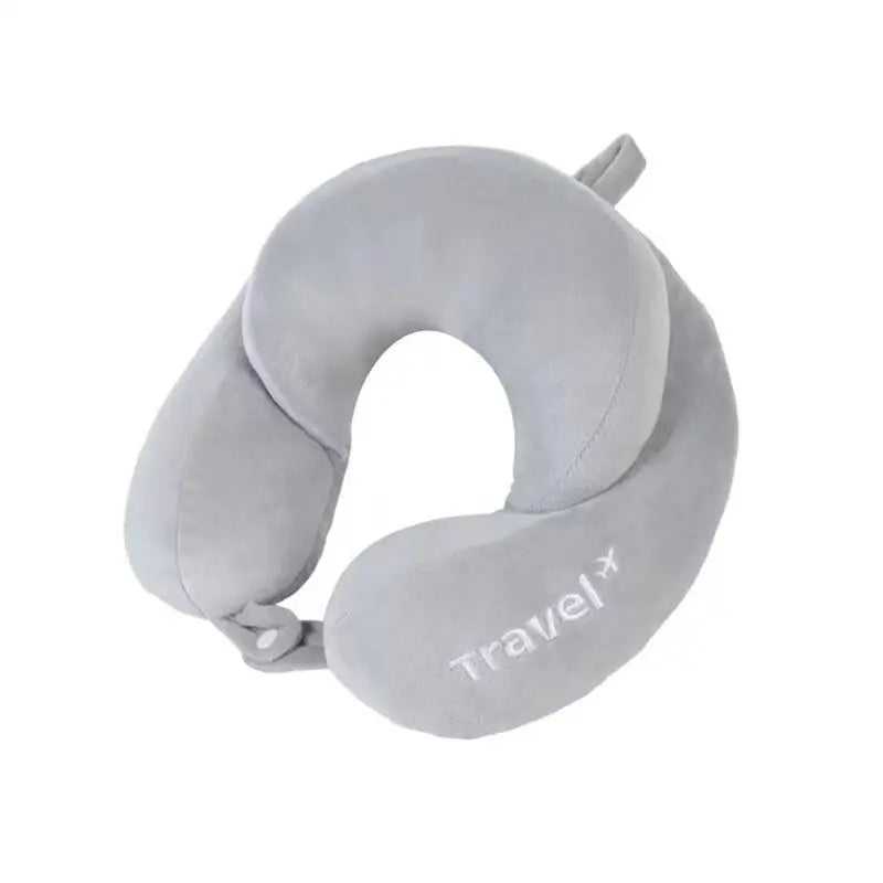 U-Shaped Memory Foam Travel Neck Pillow | Ergonomic Support