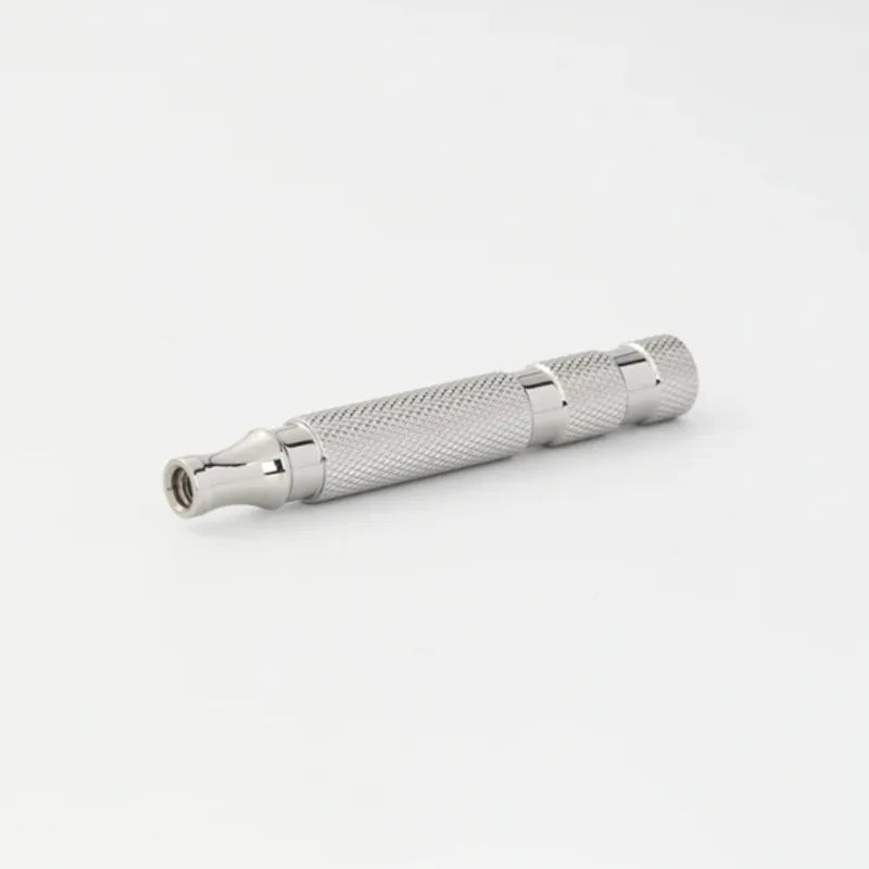 2026 YAQI Lightweight Polished 303 Stainless Steel Men's Safety Razor Handle - Sleek Design for Comfortable Shaving Experience Peaceful Pleasures Health and Wellness RAS2362
