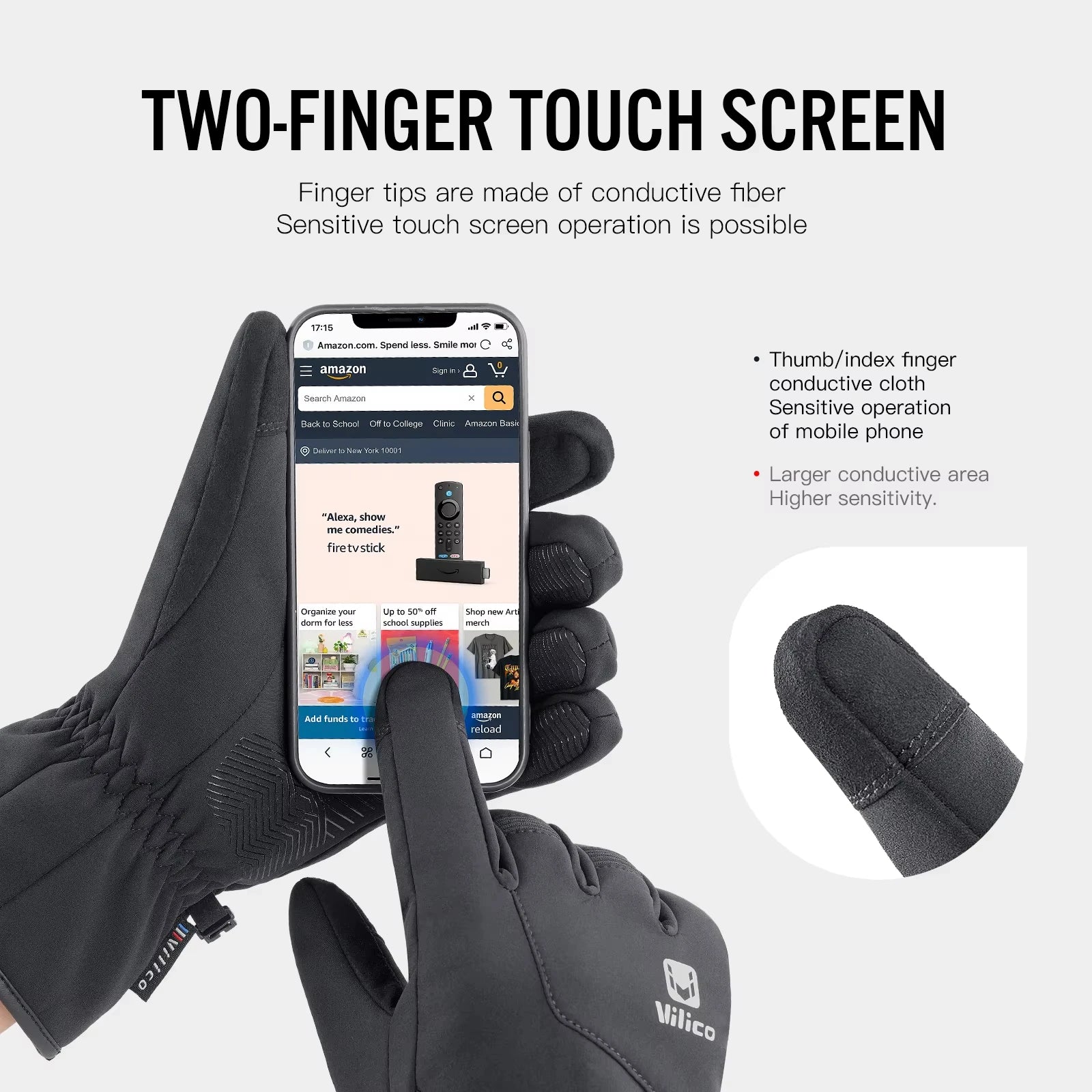 Autumn Winter Outdoor Cycling Gloves for Men Women Touchscreen Thermal Windproof Waterproof Anti-Slip Skiing Hiking Sports Glove Peaceful Pleasures Health and Wellness