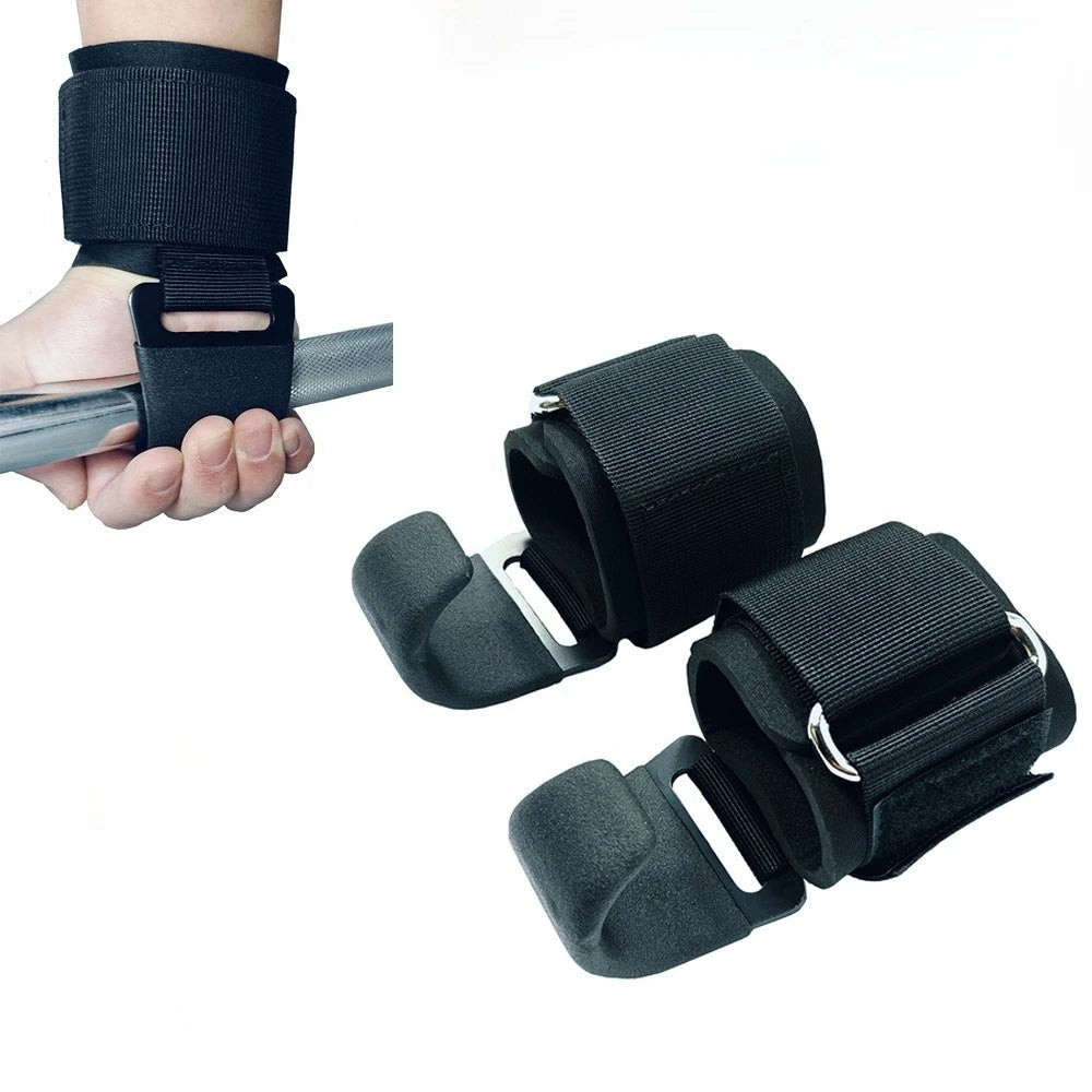 Weight Lifting Hook Grips & Wrist Wraps | Gym Power Straps