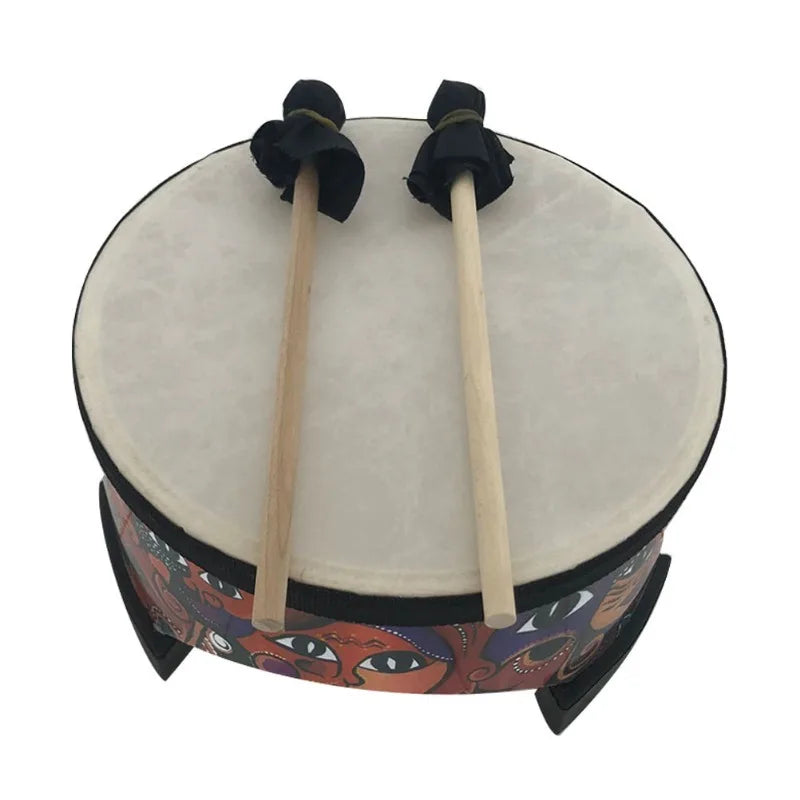 Drum Floor Kids Toy Percussion Inch Musical Instrument Mallets Orff