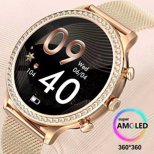Ola Esporte Women's Smart Watch | Bluetooth Call & Fitness Tracker Women's Smart Watch Peaceful Pleasures Health and Wellness
