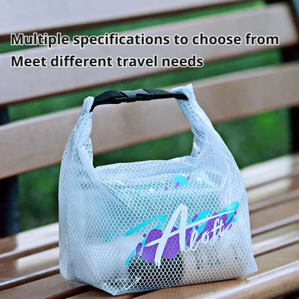 New Large Capacity Outdoor Swimming Bag Waterproof Beach Bag Handheld Travel Bag Cosmetic Storage Portable Travel Use Bags Peaceful Pleasures Health and Wellness