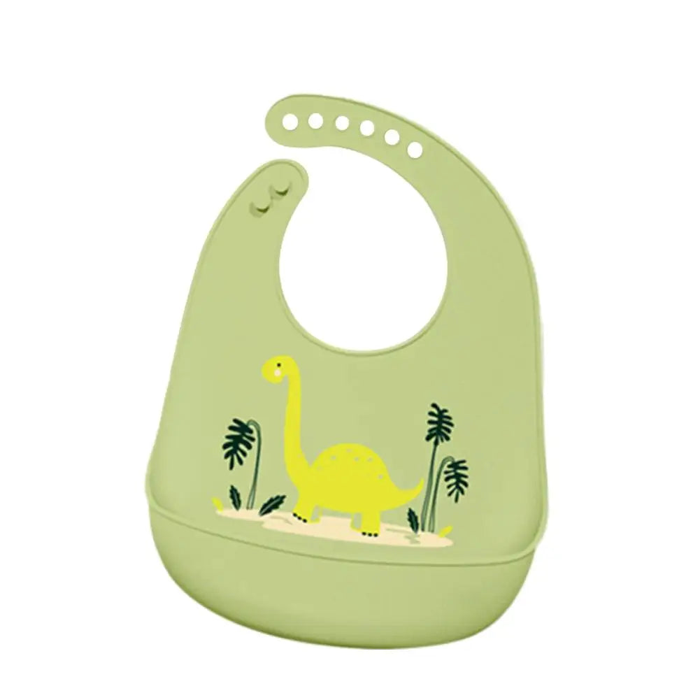 Silicone Baby Bib – Waterproof, BPA-Free, Large Food Catcher