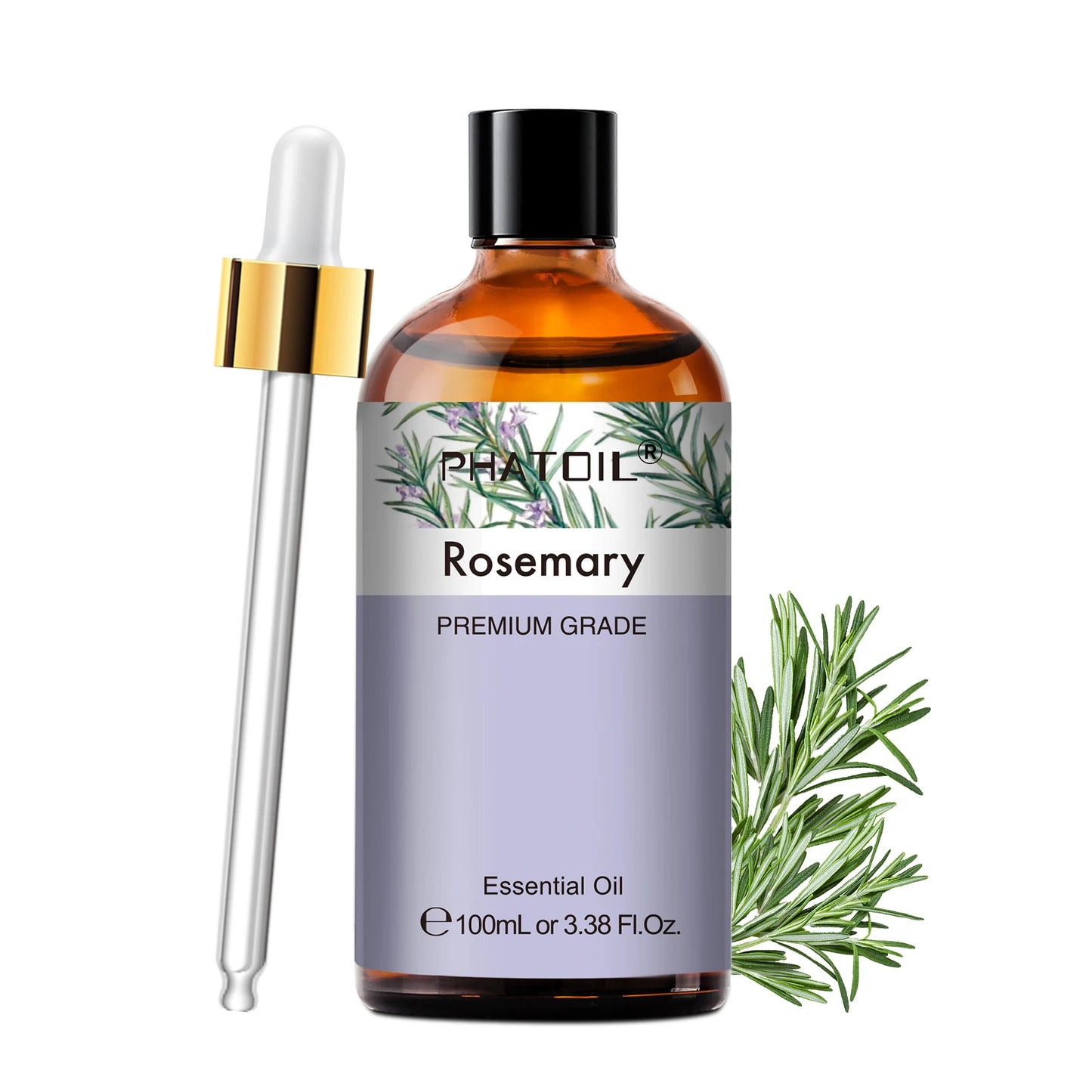 100ml Aromatherapy Essential Oil – Lavender, Rose, Vanilla, Eucalyptus & More for Diffuser & Candle Making