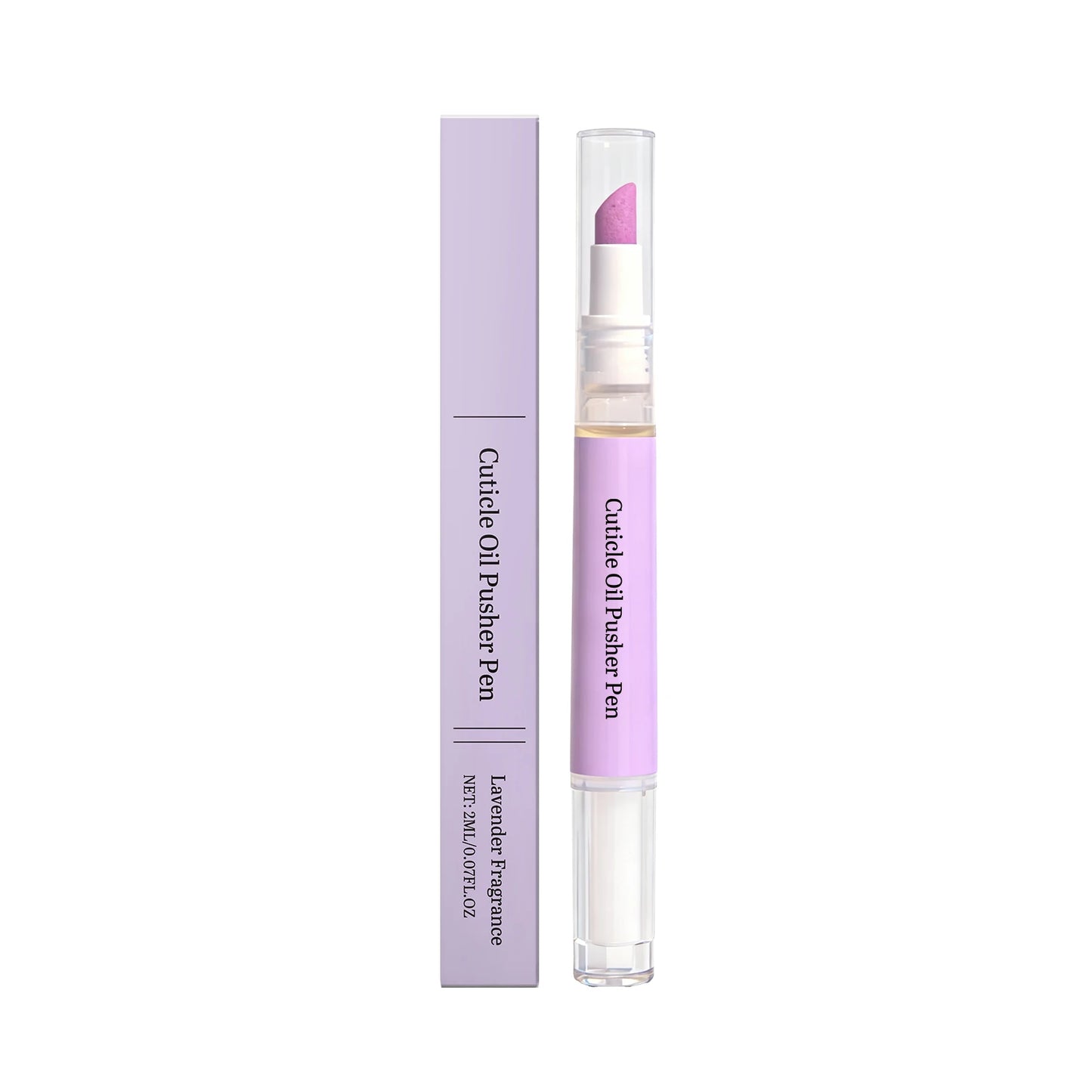2-in-1 Cuticle Oil Pusher Pen | Ceramic Nail Care Tool