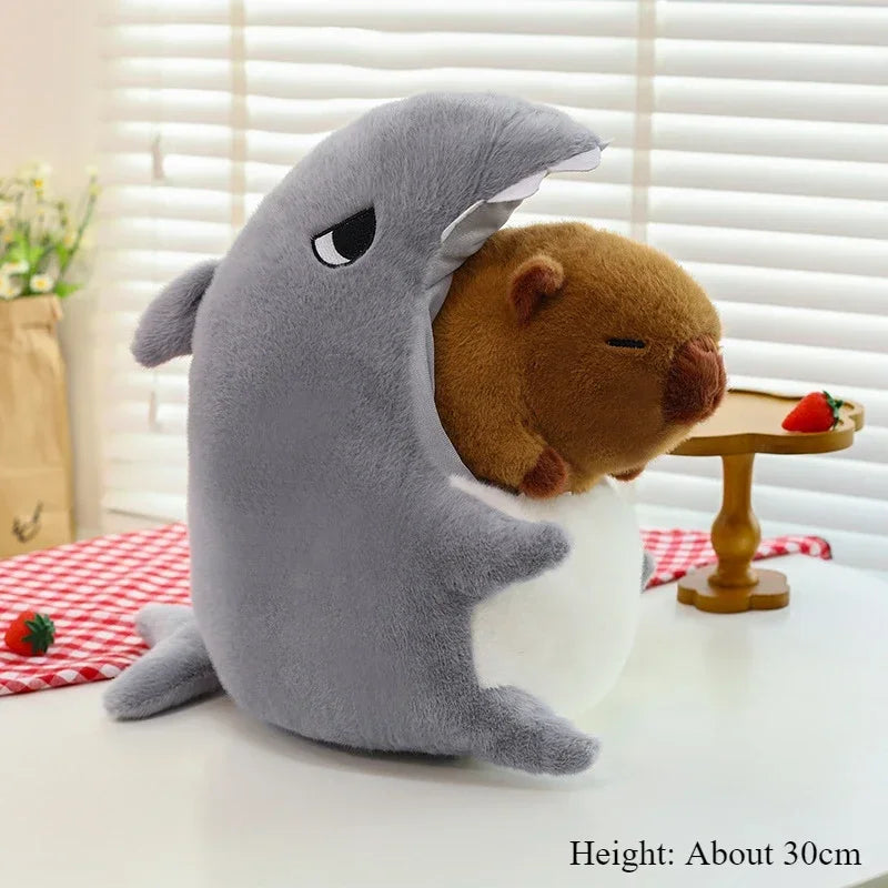 Kawaii Capybara Plush Doll – Giant Stuffed Animal Kids Gift