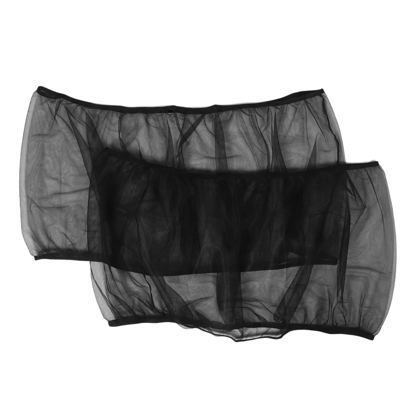 2Pcs Birdcage Cover Mesh Protective Dust Guard Breathable Universal Fit Bird Cage Net Cover Reusable Washable for Parrots Peaceful Pleasures Health and Wellness