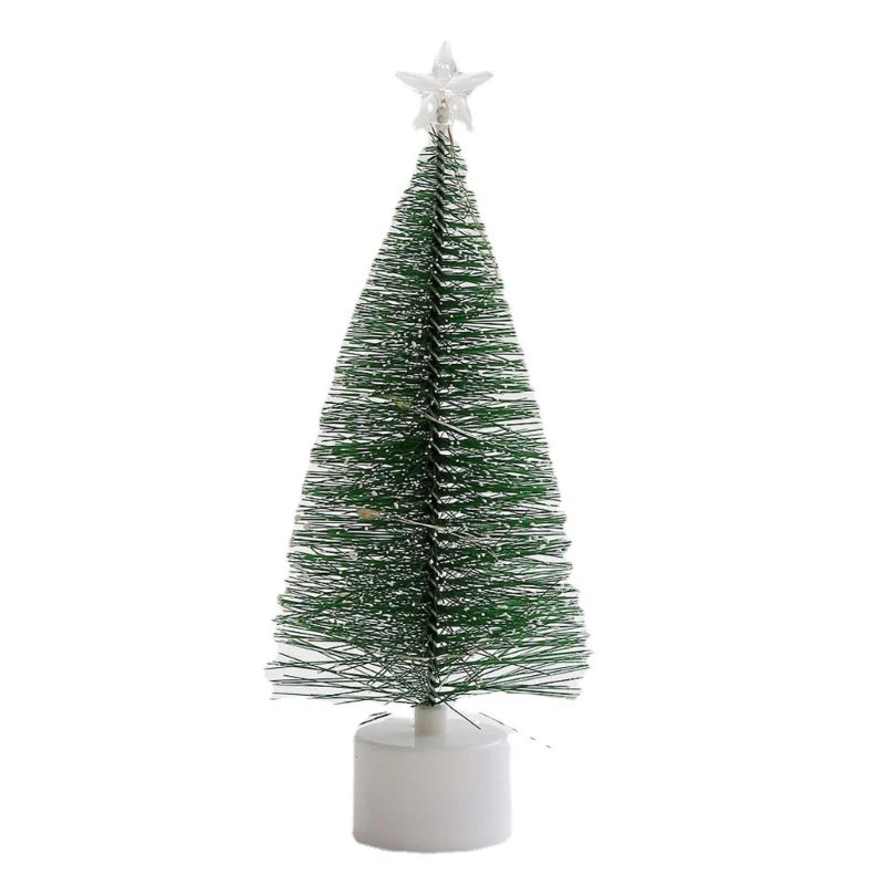 Colorful LED Pine Tree Night Light | Holiday Bedroom Decor