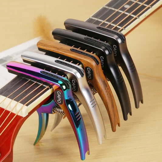 Metal CAPO Guitar Universal Pick Slot Starter Accessories Peaceful Pleasures Health and Wellness