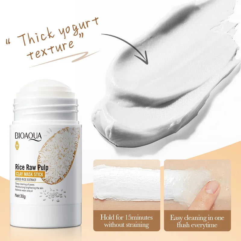 BIOAQUA White Rice Clay Face Mask – Blackhead & Firming Mud
